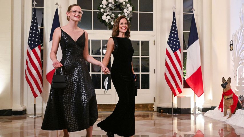Violet Affleck und Jennifer Garner zu Besuch im Weißen Haus
