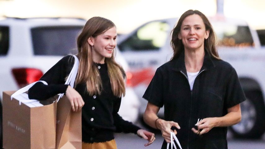 Jennifer Garner und Tochter Violet im November 2019
