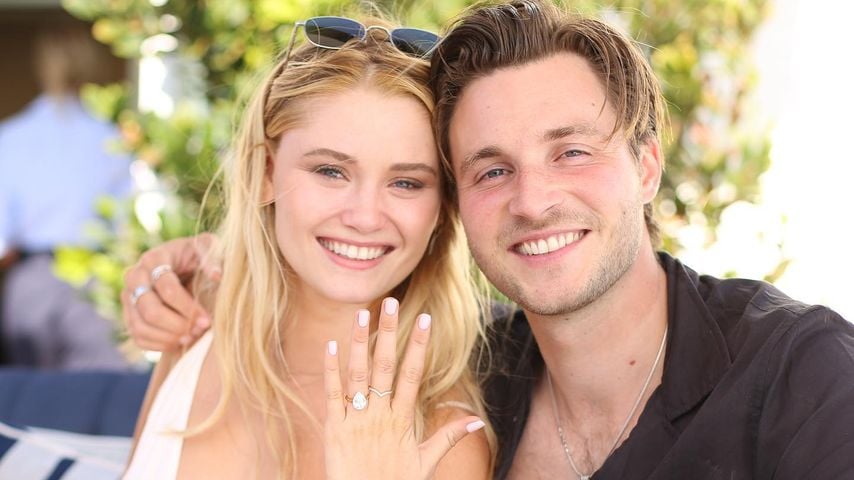 Virginia Gardner und Jed Elliott