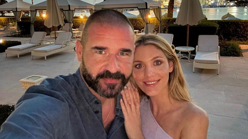 Viviane Geppert mit ihrem Mann Dusan