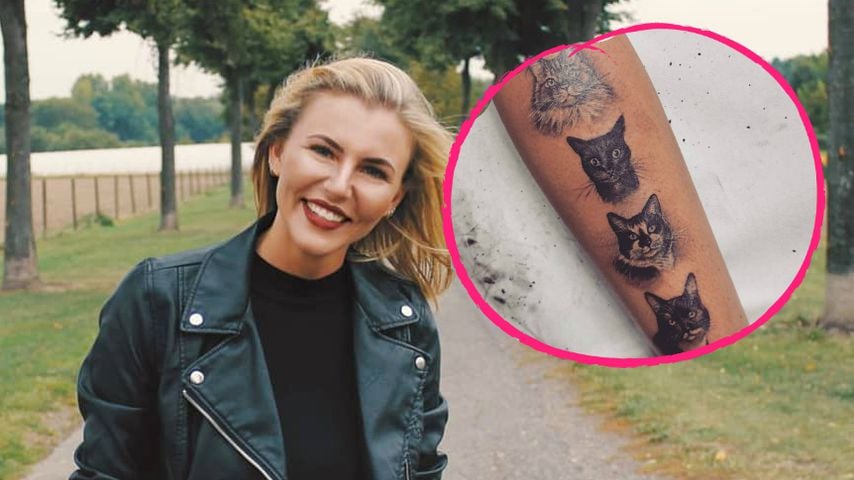 "Love Island"-Vivien hat fünf Katzen-Tattoos auf ihrer Wade