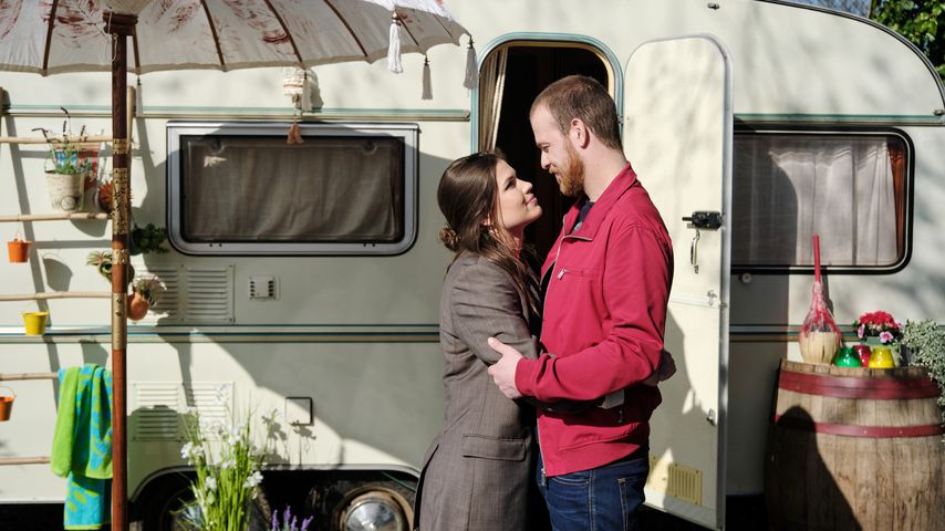 Vivien (Sharon Berlinghoff) und Tobias (Patrick Müller) bei "Unter uns"