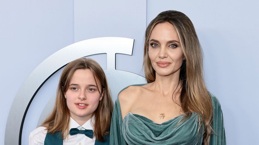 Ganz lässig: Angelina Jolie mit Vivienne in L.A. unterwegs