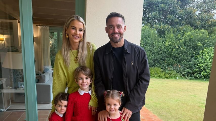 Vogue Williams und Spencer Matthews mit ihren Kids