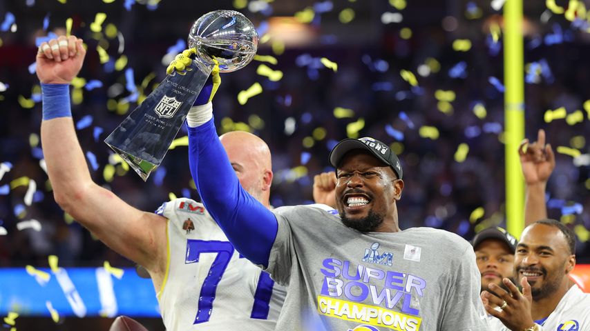 Von Miller von den Los Angeles Rams beim Super Bowl
