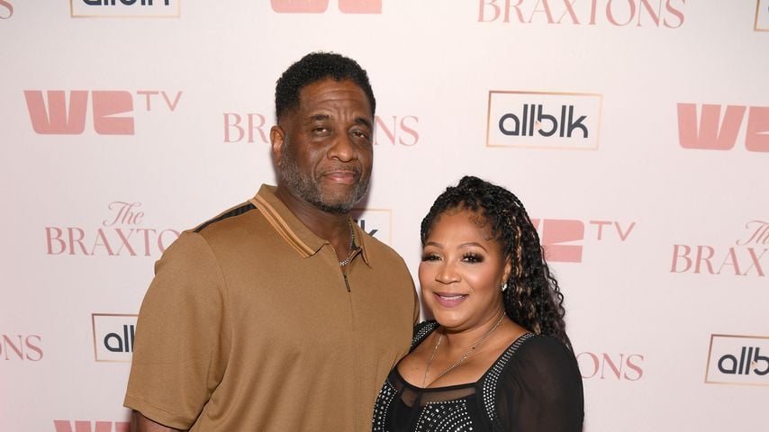 Von Scales und Trina Braxton beim Premiere-Event von "The Braxtons" im Westside Cultural Arts Center in Atlanta