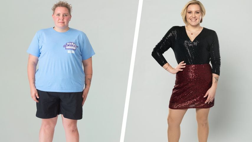 Vorher-Nachher-Foto von "Leben leicht gemacht"-Becki