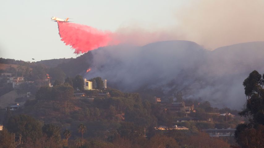 Waldbrände um Arnold Schwarzeneggers Villa, Oktober 2019
