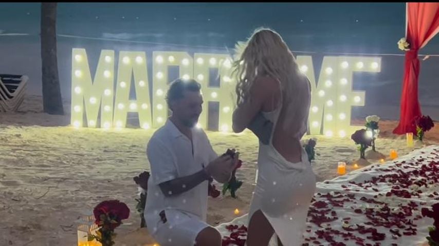 Chiara Antonella und ihr Wladi haben sich am Strand verlobt