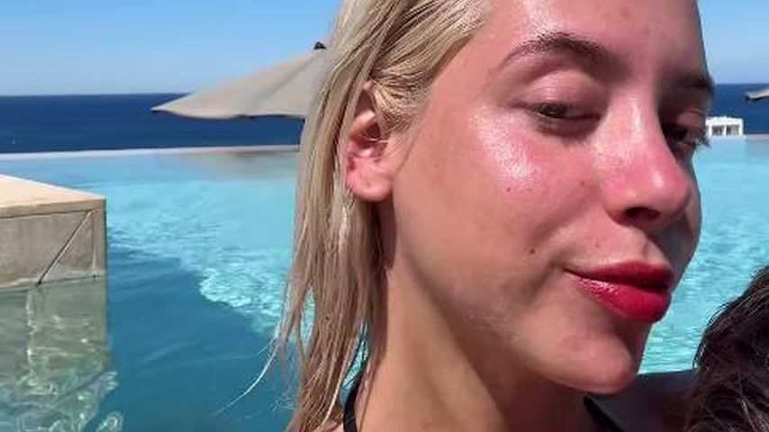Realitystar Walentina Doronina mit ihrem Freund, Mai 2025