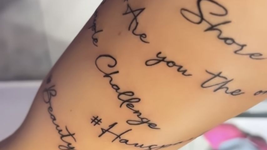 Walentina Doroninas neues Tattoo