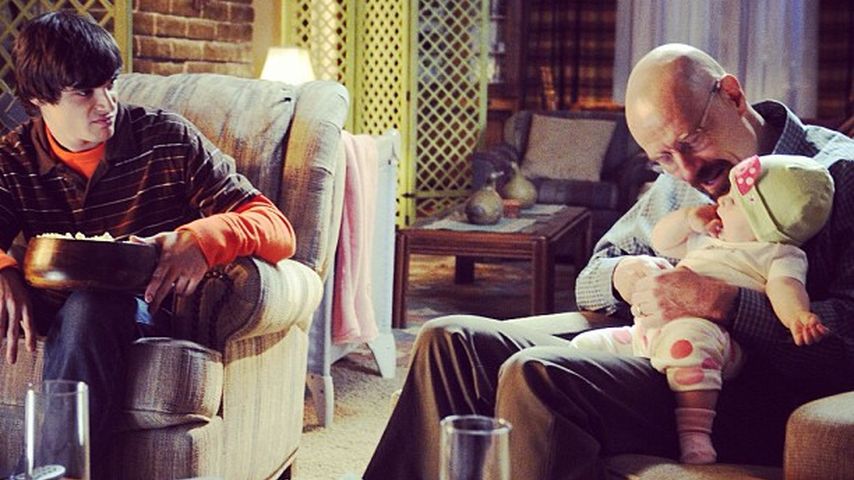 Walter Jr., Walter und Holly White im Familienhaus aus "Breaking Bad"