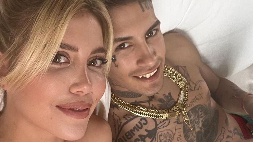 Wanda Nara und L-Gante im Oktober 2022
