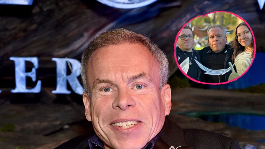 Warwick Davis zeigt sich nach Tod seiner Frau mit den Kids