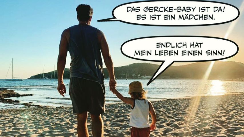 Wayne Carpendale mit seinem Sohn Mads