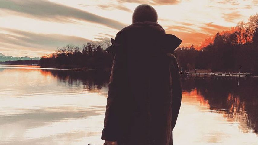 Wayne Carpendale schleift Sohn mit zum Sonnenuntergang