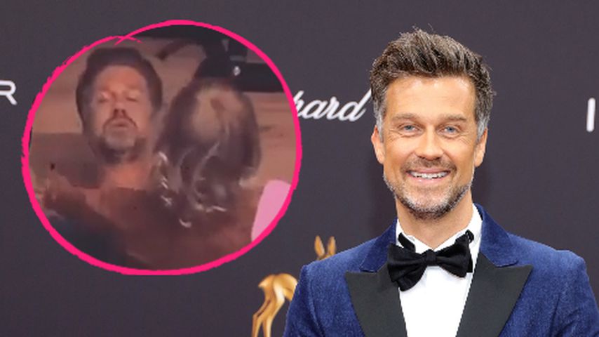 Autsch! Söhnchen Mads crasht Wayne Carpendales Training