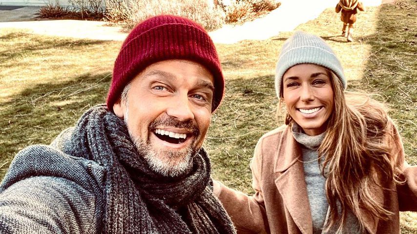 Wayne und Annemarie Carpendale im März 2020 in München