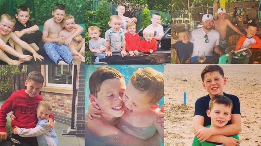 Wayne und Coleen Rooneys Kinder Kai, Klay, Kit und Cass