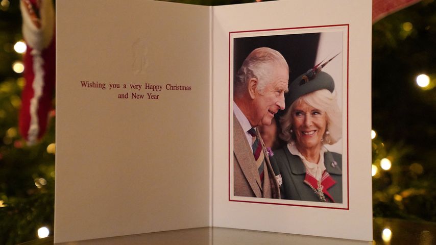 Weihnachtskarte von König Charles und seiner Königsgemahlin Camilla 2022