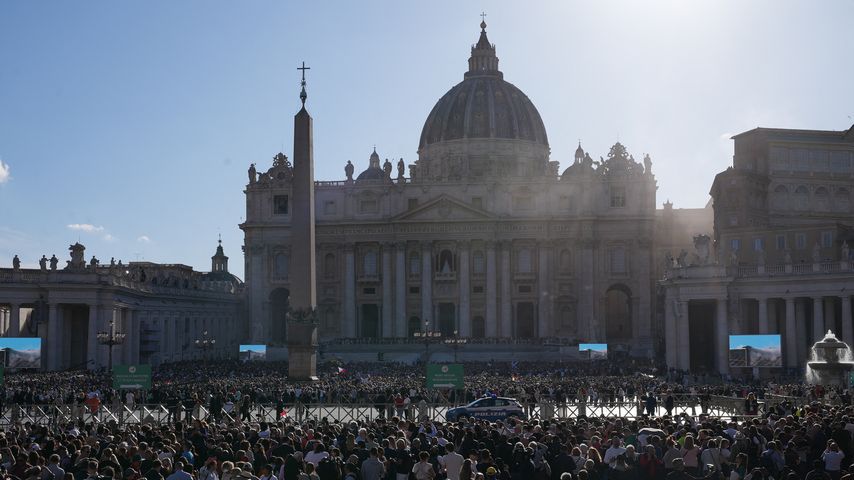 Sixtinische Kapelle in Rom, 8. Mai 2025