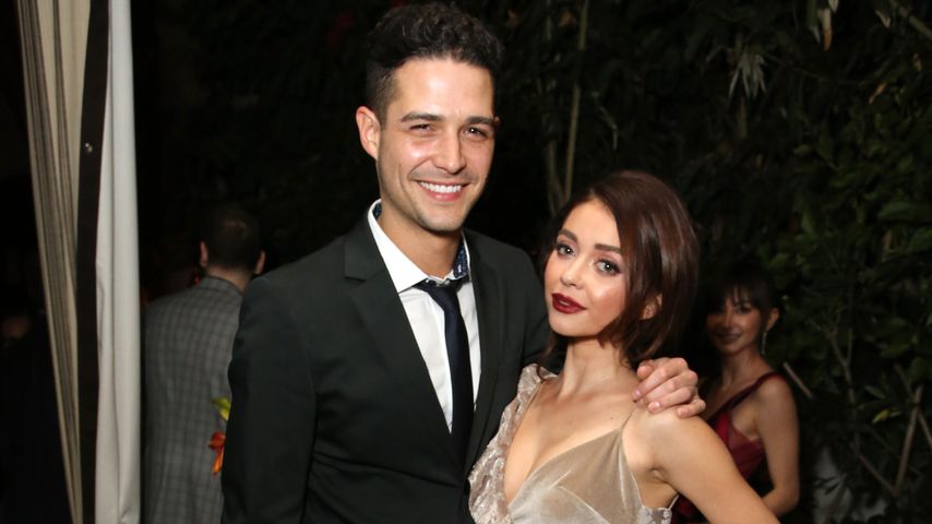 Wells Adams und Sarah Hyland im Januar 2018 in L.A.