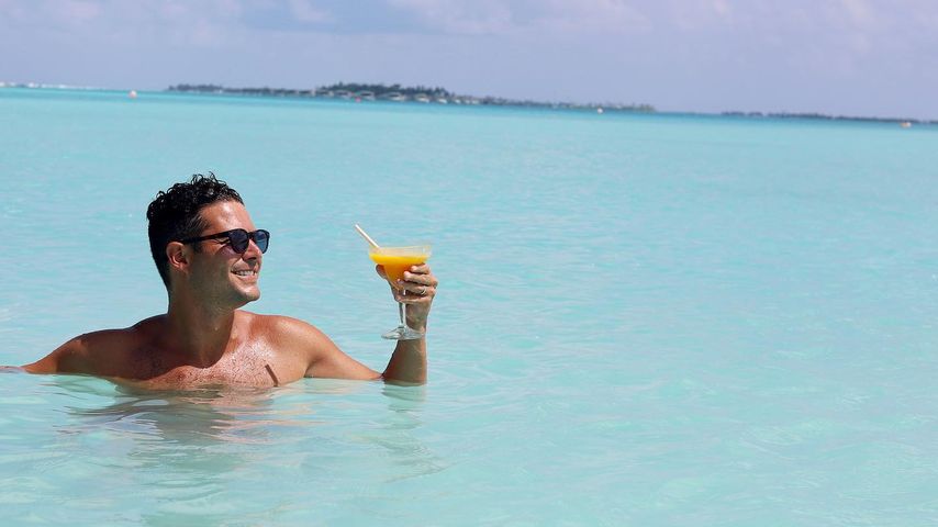 Wells Adams  auf den Malediven