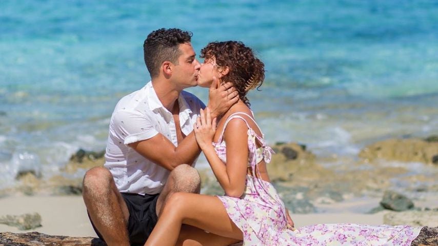 Wells Adams und Sarah Hyland