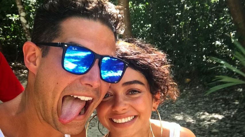 Wells Adams und Sarah Hyland