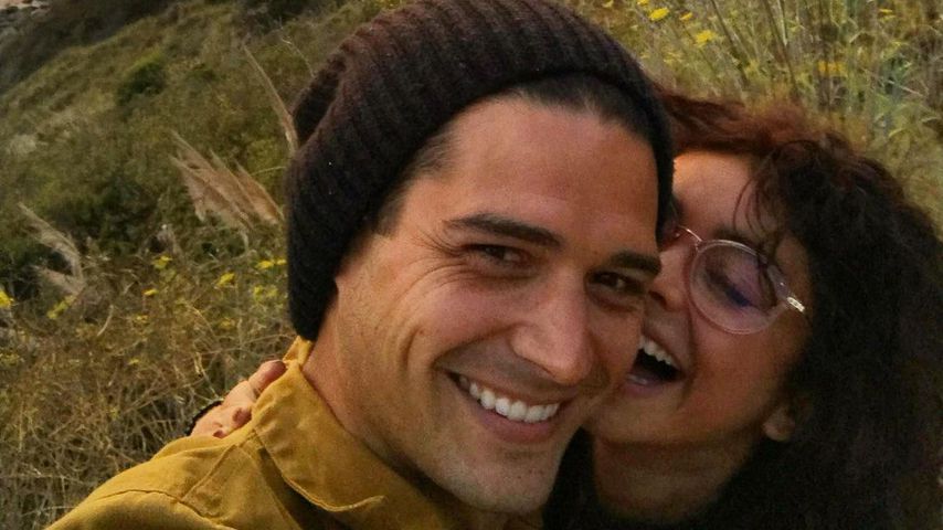 Wells Adams und Sarah Hyland im April 2021