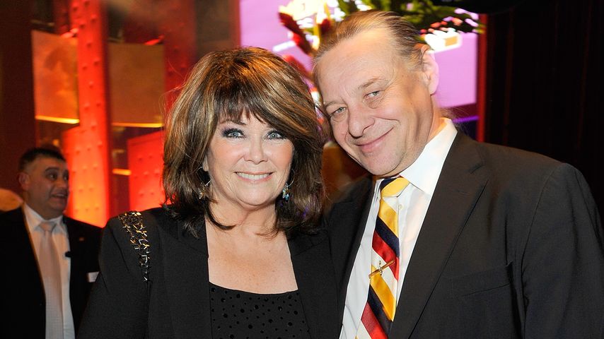 Wencke Myhre und Anders Eljas bei den "Mein Star des Jahres" Awards im Februar 2012 in Hamburg.