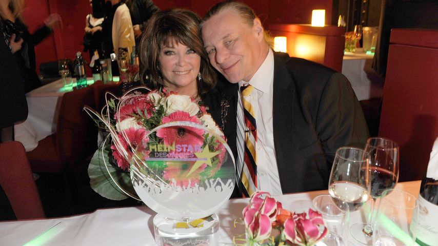Wencke Myhre und Anders Eljas bei den "Mein Star des Jahres" Awards im Februar 2012 in Hamburg.