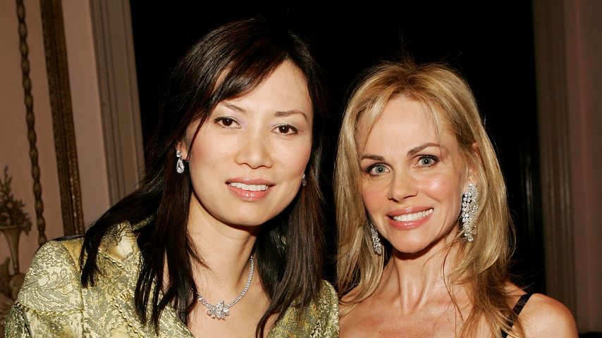 Wendy Deng und Claudia Heffner Peltz im Januar 2006