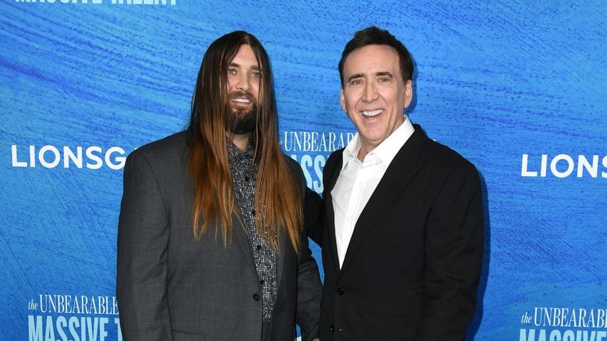 Weston Cage und Nicolas Cage im April 2022