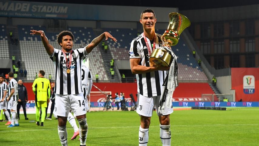 Weston McKennie und Cristiano Ronaldo