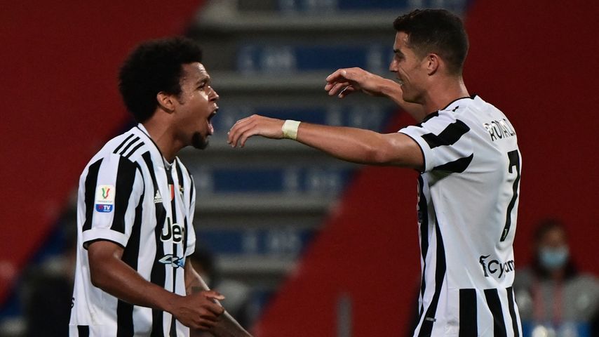 Weston McKennie und Cristiano Ronaldo, 2021