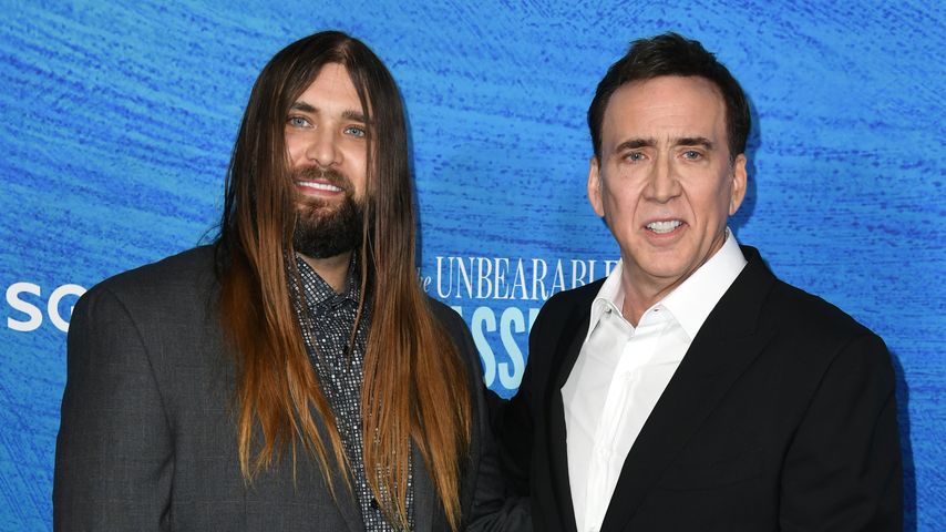 Weston und Nicolas Cage, April 2022