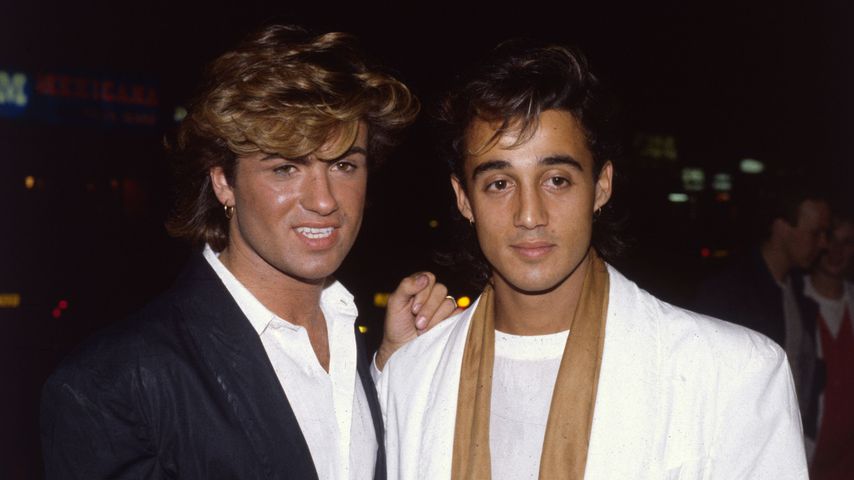 George Michael und Andrew Ridgeley von Wham!