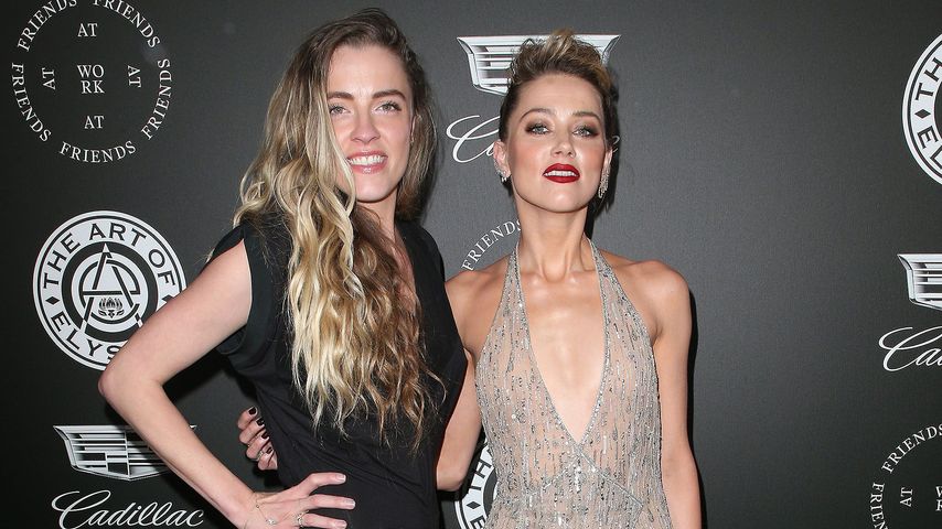 Amber Heard mit ihrer Schwester Whitney Henriquez
