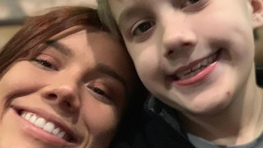 Whitney Purvis und ihr Sohn Weston, April 2019