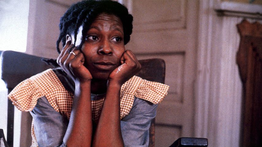 Whoopi Goldberg in ihrer Rolle als Celie in "Die Farbe Lila" aus dem Jahr 1986