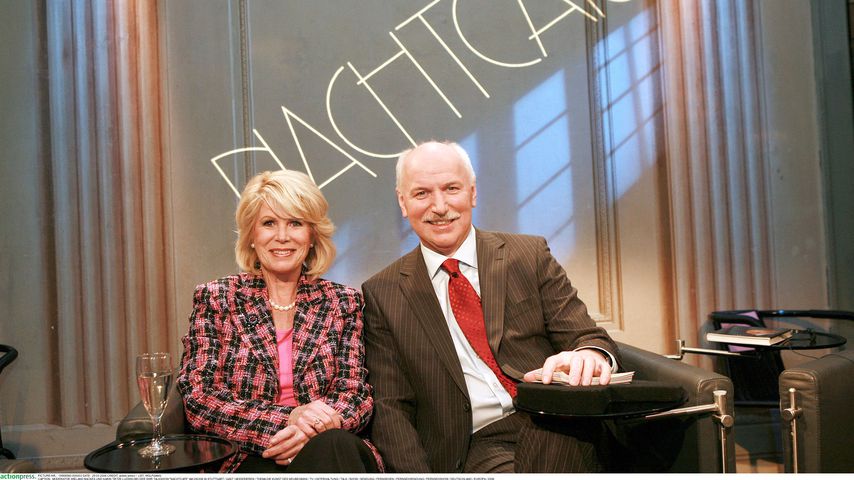 Wieland Backes und Karin Tietze-Ludwig bei "Nachtcafé" 2006