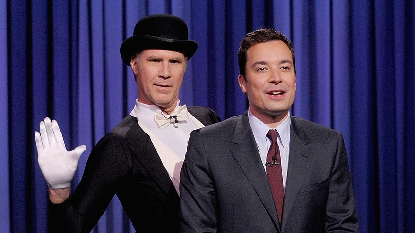 Will Ferrell und Jimmy Fallon in der "The Tonight Show" 2014