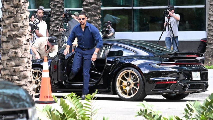 Will Smith am Set von "Bad Boys 4", 2024