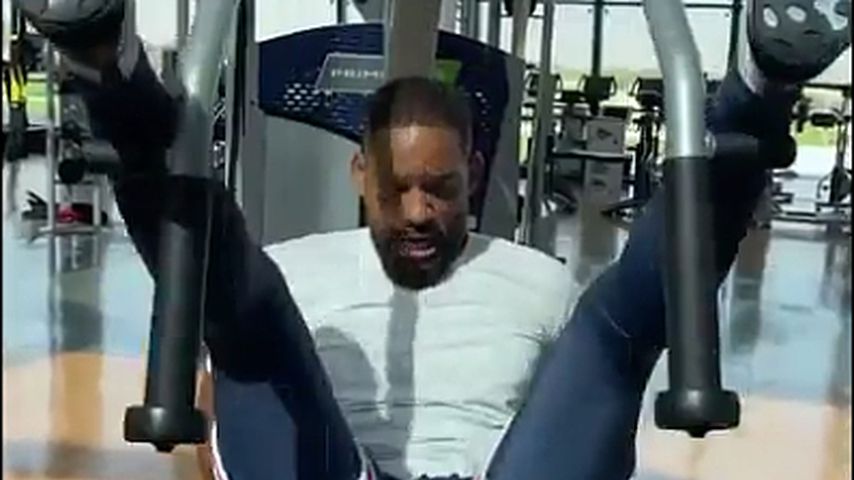 Will Smith im Fitnessstudio