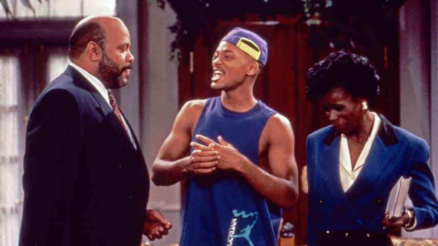 Will Smith, James Avery und Janet Hubert in "Der Prinz von Bel-Air"
