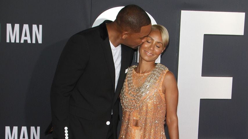 Red-Carpet-Kuss: Will Smith drückt seiner Jada Schmatzer auf