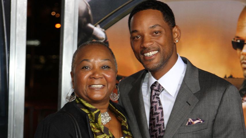 Will Smith mit seiner Mutter Caroline Smith