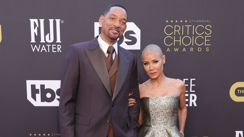 Will Smith mit seine Frau Jada im März 2022 in Los Angeles