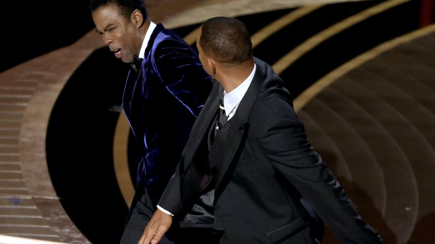 Will Smith (r.) und Chris Rock bei den Oscars, März 2022